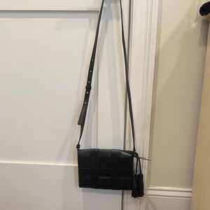 Michael Kors Black Crossbody Bag with Tassel